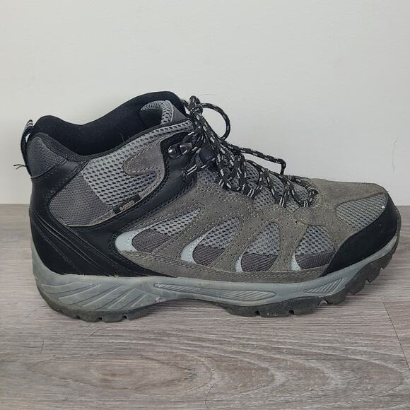 Khombu Men's Tyler Hiking Snow Work Outdoor Boots Gray Black Size 11 M - Picture 9 of 10